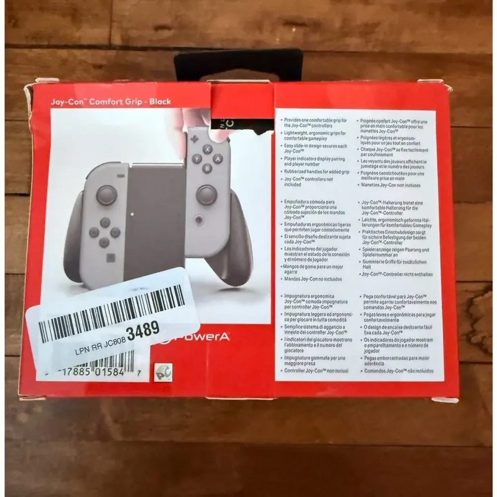 PowerA Nintendo Switch Joy-Con Comfort Grip New Box Damage